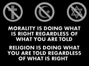 Morality-Vs-Religion